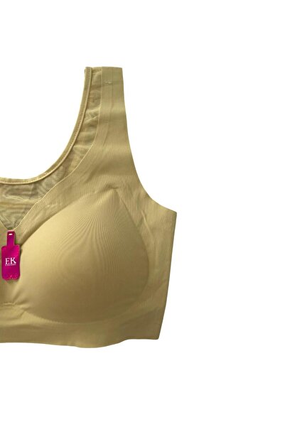 DoDe Flora F.K Laser Cut Tulle Detailed Unwired Padded Bra - 681