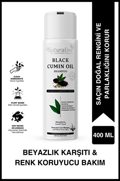 Naturaline شامبو الكمون الأسود 400 مل