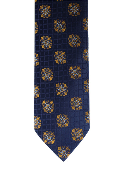 Kiğılı Flower Pattern Tie - 8682608209973