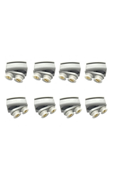 AYRINTISHOP Sanica Markalı Duşakabin Tekerlek 8 Set Takımı