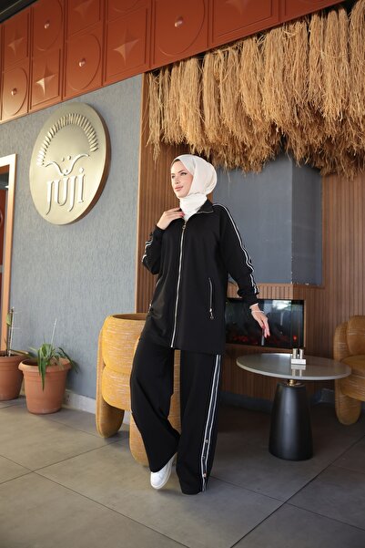 Ryzi Moda Γυναικείο Σετ Φόρμα Hijab με φερμουάρ