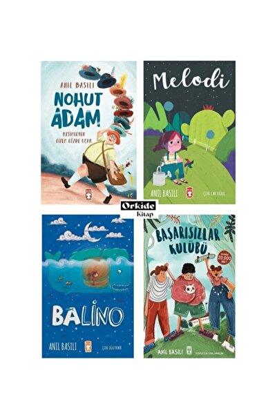 Timaş Çocuk 4 Kitap Set- Nohut Adam - Başarısızlar Kulübü - Melodi - Balino -...