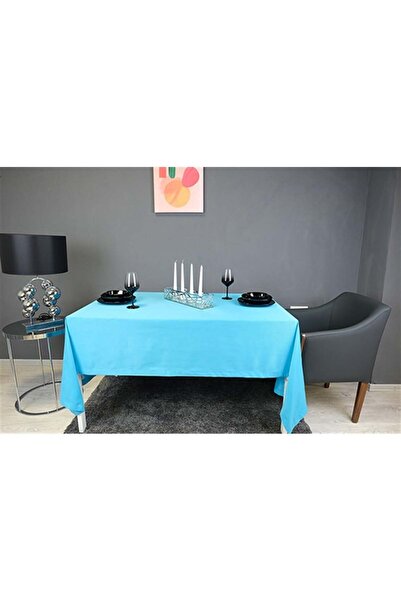 GOCCIA HOME Twill Masa Örtüsü Açık Mavi