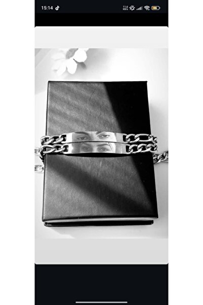 Çelik Çelik Göz Bileklik - En Güzel Hediye