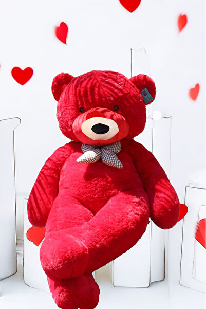 Sole 90 cm Plush Bear Romantic Milk Coffee Teddy Bear Bouquet with Balloons for Valentine's Day Birthday and Special Day Gift
