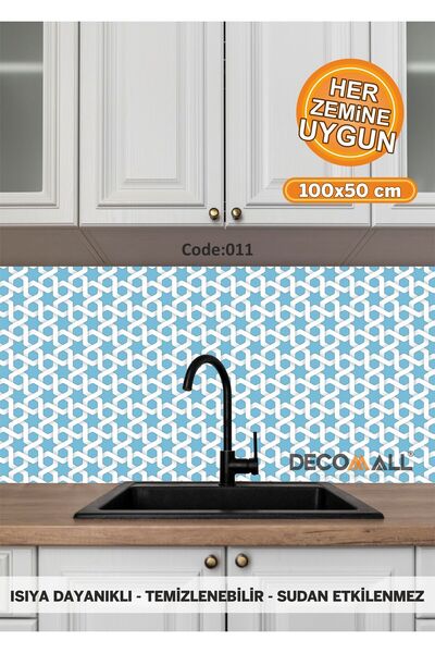 DECOMALL 11 Cod Folie adezivă cu model pentru pereți, dulapuri, bucătărie, ac...