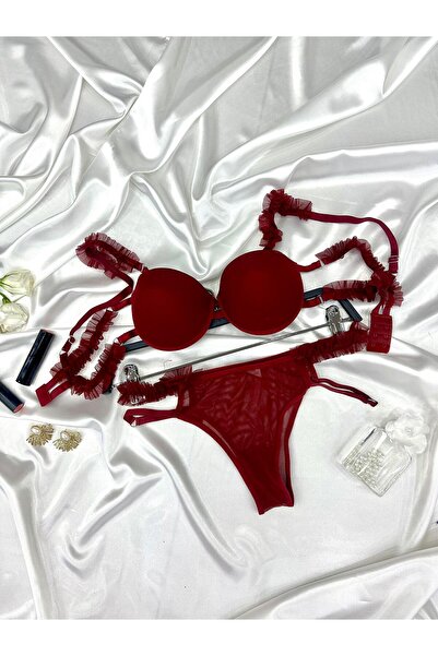 Elora Prenses Model Dolgulu Sütyen Takımı