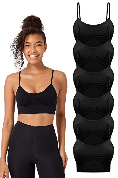 FOREVER MORE 6-пари жіночих тонких бюстгальтерів на бретельках без швів