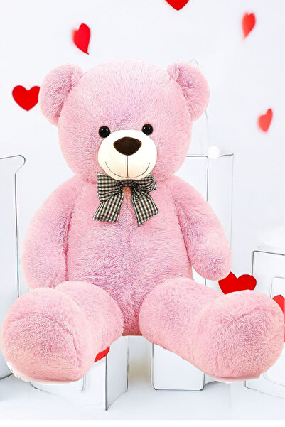 Sole 90cm Plush Bear and Lilac Soft Plush Teddy Bear Bouquet Gift for Lover Birthday Special Day Gift Set
