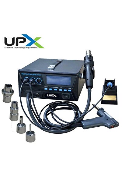 UPX 853D 3İn1 Diyafram Vakum Isı Ayarlı Havya İstasyonu 800w