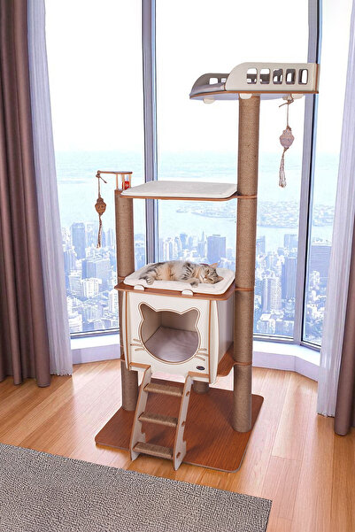 Patihomes XL Multi-Storey Cat Scratching Play House |   Game Platform