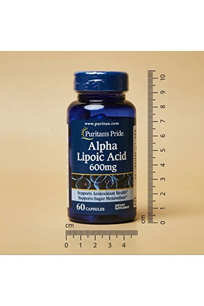 Genel Markalar Puritans Pride Alpha Lipoic Acid 600 mg, 60 Caps