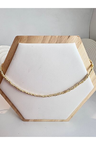 PS ACCESSORİES قلادة دوريكا الذهبية للنساء