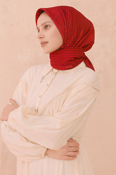 Belli Μεταξωτό μαντήλι Tivil 4124 - 33 Κόκκινο Μικτό σχέδιο