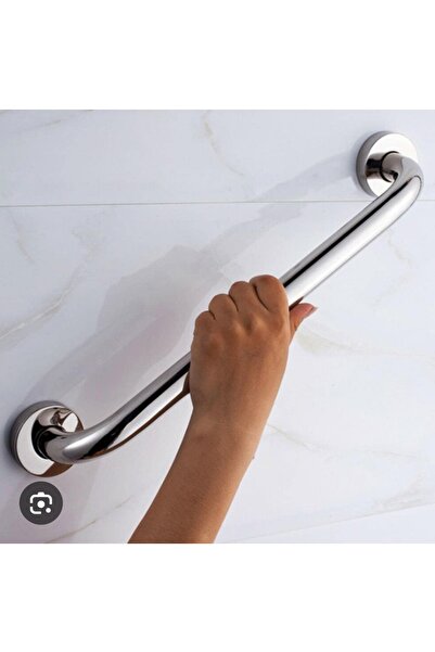 ZENVİVA Q19 60 CM PASLANMAZ PARLAK BANYO WC KÜVET YANI BEDENSEL ENGELLİ TUTUNMA BARI TUTAMAK