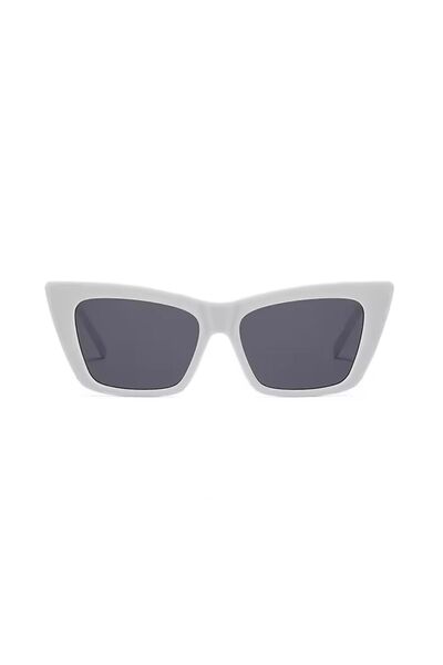 REN EYEWEAR نظارات شمسية بيضاء لموسم 2024 - نظارات رين الحديثة للنساء