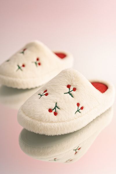 StWenn Fluffy Figured Slippers Women's Home Socks Do Not Make Sound Light Soft Sole