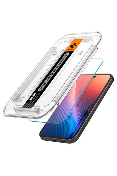 Spigen Screen protector for Google Pixel 9a (set of 2) - Glas.tR EZ FIT - Clear
