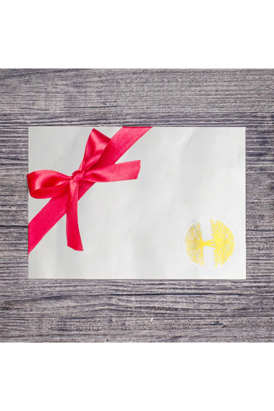 Choice ملصقات زهور الحياة الذهبية الشفافة، 100 قطعة، دائرية لامعة من مادة الب...