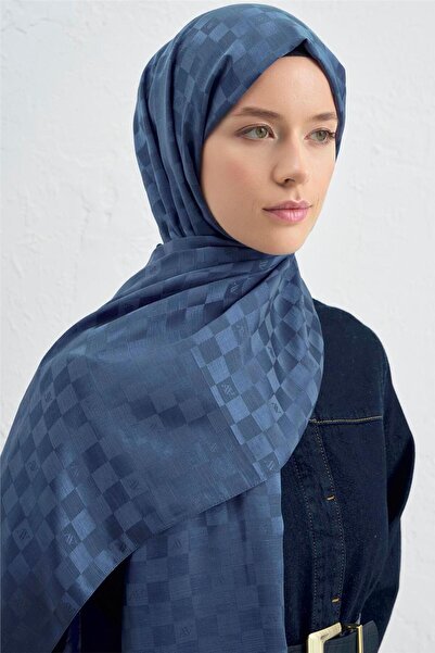 Armine Elegance İpek Pamuk Dama Şal 35