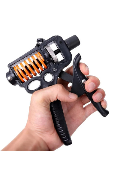 Choice black 5-165Kg Adjustable Heavy Hand Grip Exercise Strengthener Gripper Finger Expander Arm Wrist For