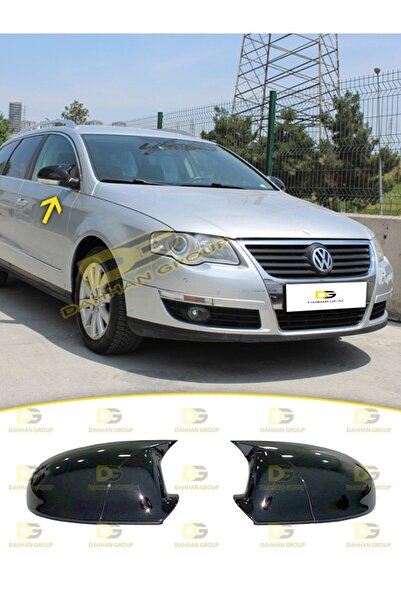 DG Power Vw Passat B6 2005 - 2010 Batman Yarasa Ayna Kapağı Parlak Siyah Abs ...