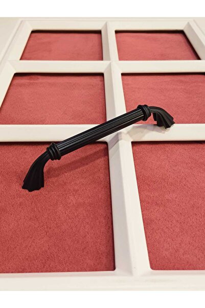 alacalı metal&mobilya aksesuarları A-BLACK CLAWS TOE BLACK STRIPED PIPE MÂNERĂ DE DULAP-SUVEȚ-MOBILĂ-BUCĂTĂRIE