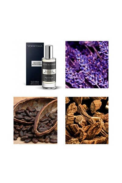 Yodeyma Success Pour Homme Eau de Parfum for Men, 15ml