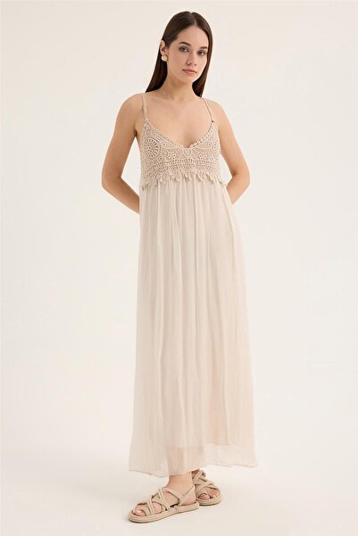 HomeStore Askı Kup Dantelli Elbise