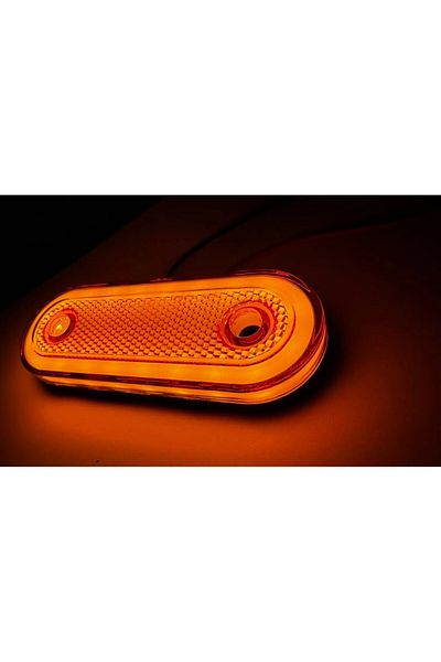 OEM Lampă de gabarit, lampă laterală, LED, efect neon, galben
