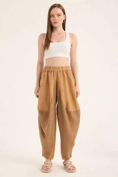 HomeStore Παντελόνι Shalwar από λινό