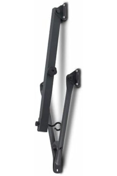 Generic Heavy-Duty Wall Mount Bracket for Boxing Bag, Foldable Design, Black