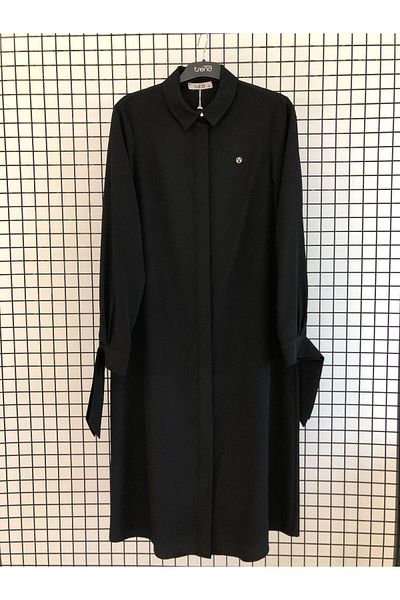 Armine Tunic with Hidden Button Sleeves