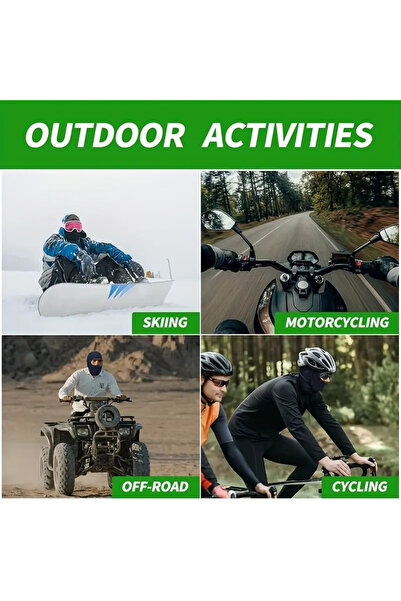FIXATO Cagulă pentru motocicletă, unisex, protecție UV, elastică, material respirabil, mărime universală, roșie