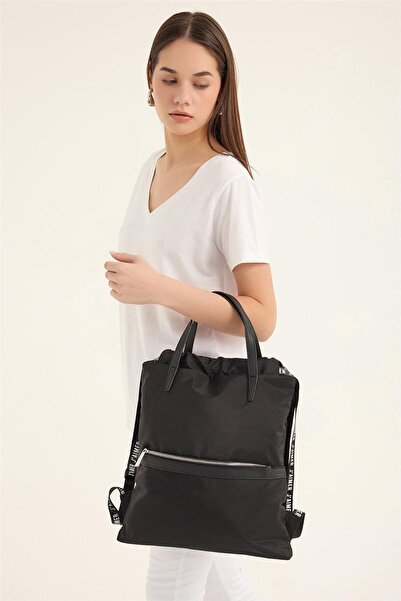 HomeStore Köşeli Büzgülü Çanta