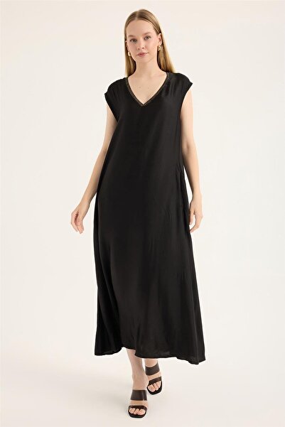 HomeStore Μακρύ φόρεμα με λάμψη