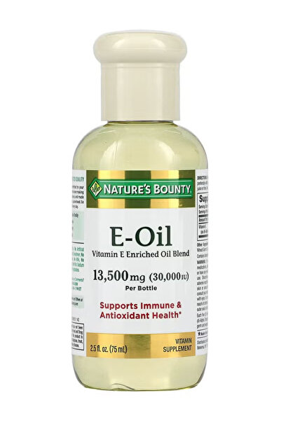 Nature's Bounty زيت فيتامين E من نيتشرز باونتي، 30,000 وحدة دولية - 2.5 أونصة سائلة (74 مل)