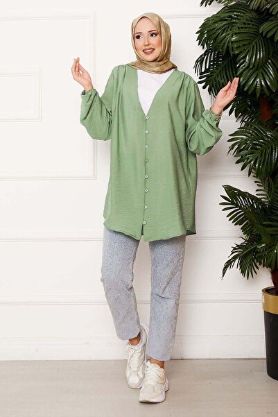 EBRUTESETTÜR Front Buttoned Kimono Shirt