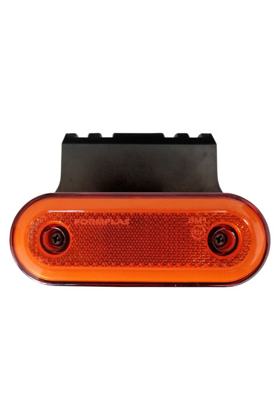 OEM Lampă de poziție, lampă laterală, LED, cu suport, efect neon, galben