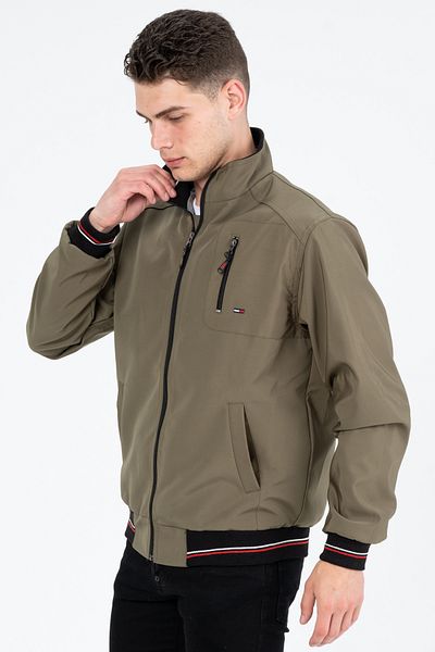 Marjinal City Khaki Inside Shirt Lined Water and Windproof Seasonal Men's Coat