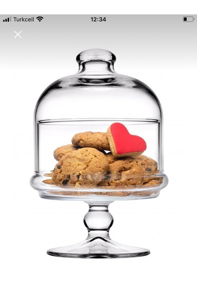 İPEKYOLU PAZRLAMA Pasabahce Mini Patisserie Pedestal Serving Bowl