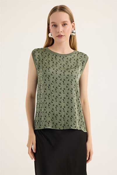 HomeStore Блузка з принтом ластівки