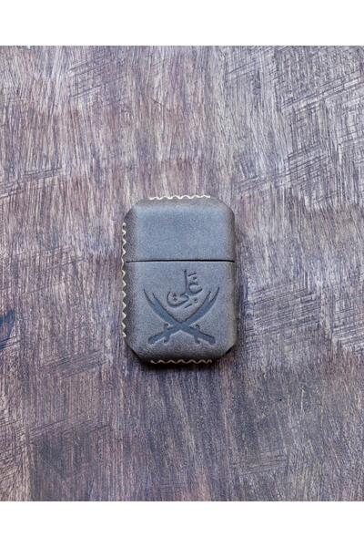 CACTUS Kişiye özel Hakiki deri Kaplama Çakmak Benzinli Çakmak - İsim Baskılı El