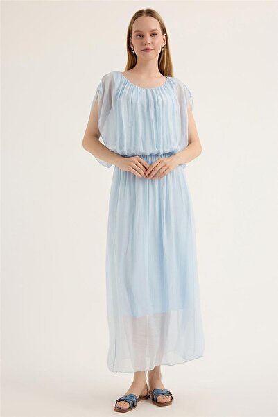 HomeStore İpek Bel Lastikli Elbise