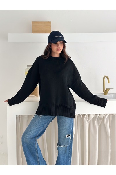 Velista Women's Crew Neck Knitwear Sweater Comfortable Fit Long Sleeve