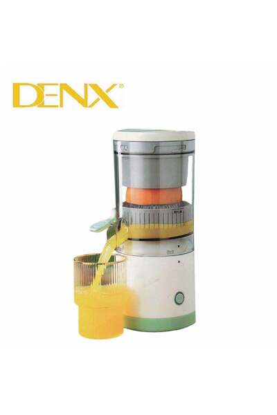 Denx Electric Citrus Juicer – Hands-Free, Portable, USB Rechargeable, Powerful Cordless Fruit Juic