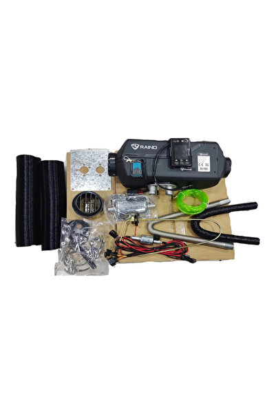 Genel Markalar Kumandalı Kurmalı Dijital Webasto Tipi Müadili Dizel Ortam Isıtıcı 5 KW 24 VOLT