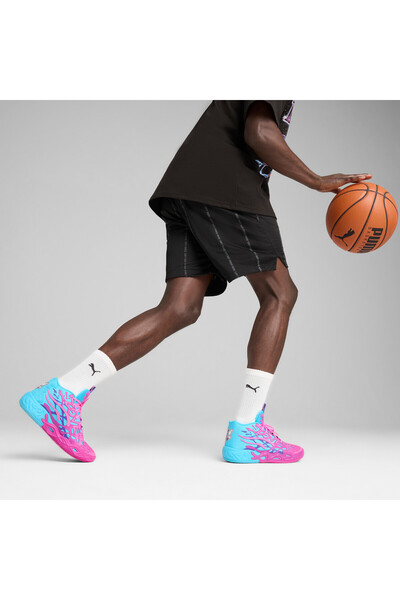 Puma Mens Melo Alwayz On Basketball Shorts - Black