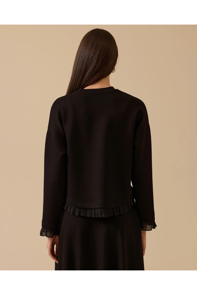 SCL Ruffle Detailed Sweatshirt