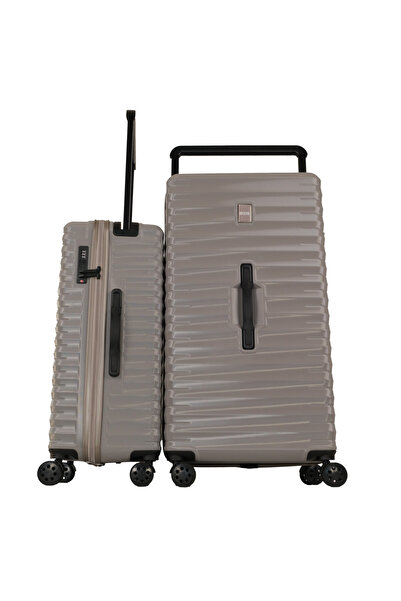 GROUND Scarlet 2'li Valiz Seti Büyük-Orta - Vizon - 10736